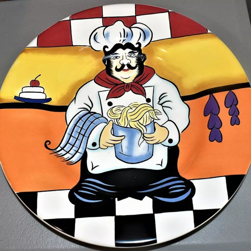 Tabletop Gallery Chef's Cookin Dinner Plate